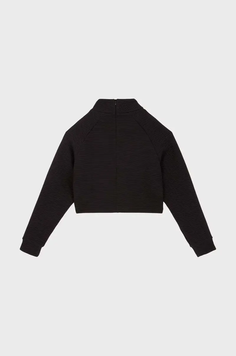 felpa per bambini colore nero 6DFM14 FJZNZ miniatura 2