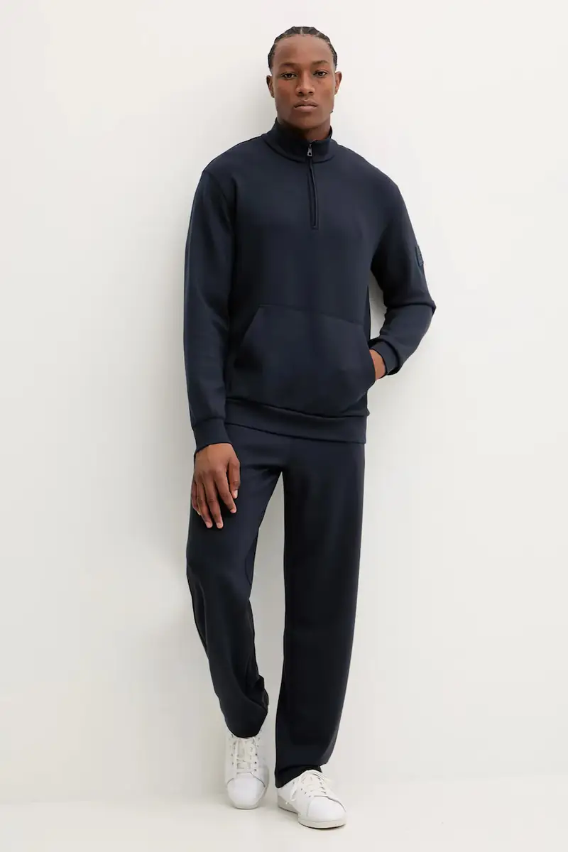 felpa uomo colore blu navy AF13790.7X000130 miniatura 2