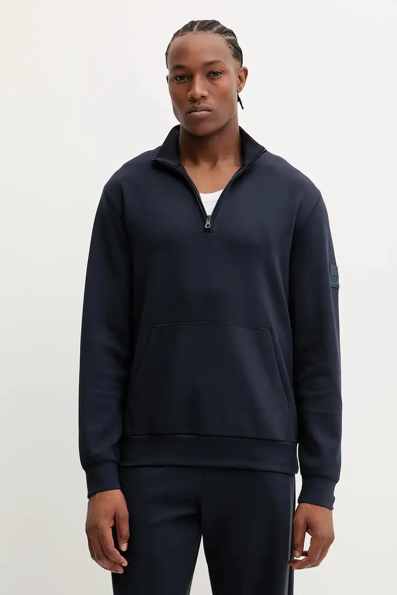 felpa uomo colore blu navy AF13790.7X000130