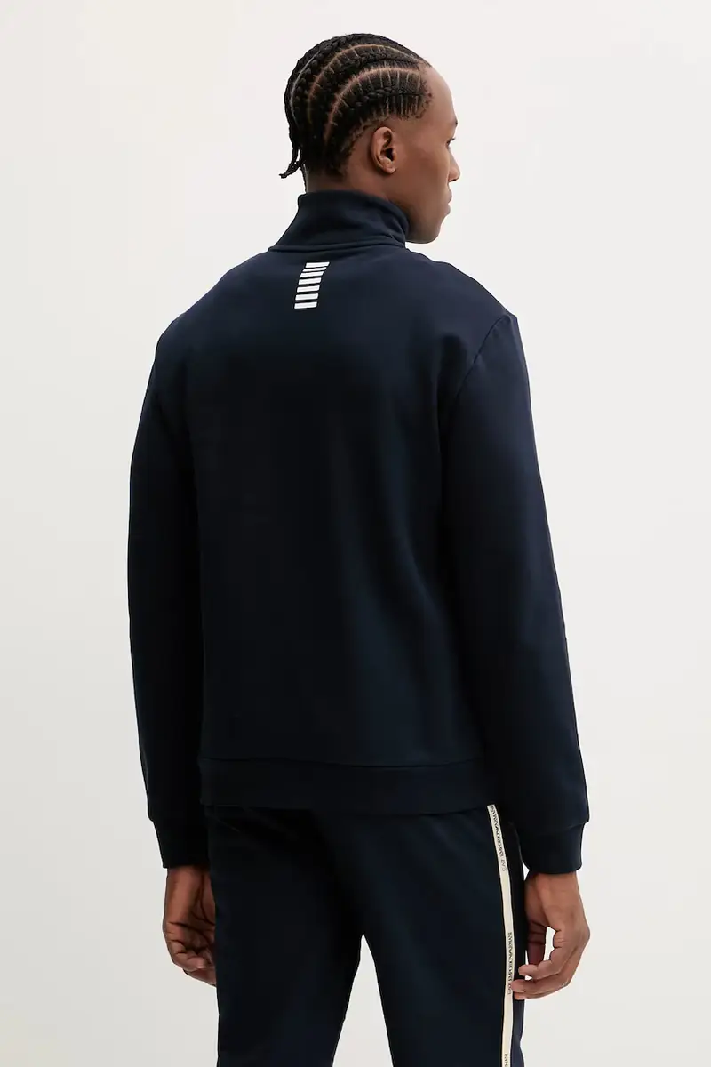 felpa uomo colore blu navy PJVTZ.8NPM35 miniatura 2