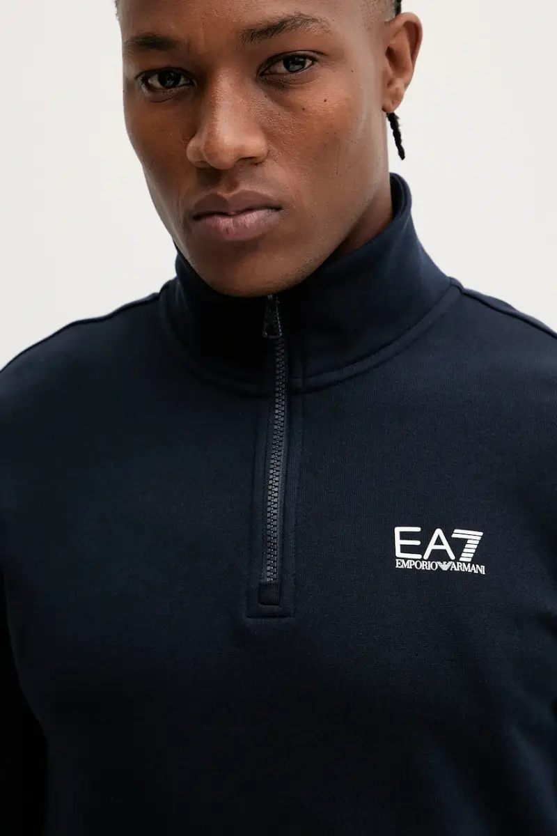 felpa uomo colore blu navy PJVTZ.8NPM35 miniatura 3