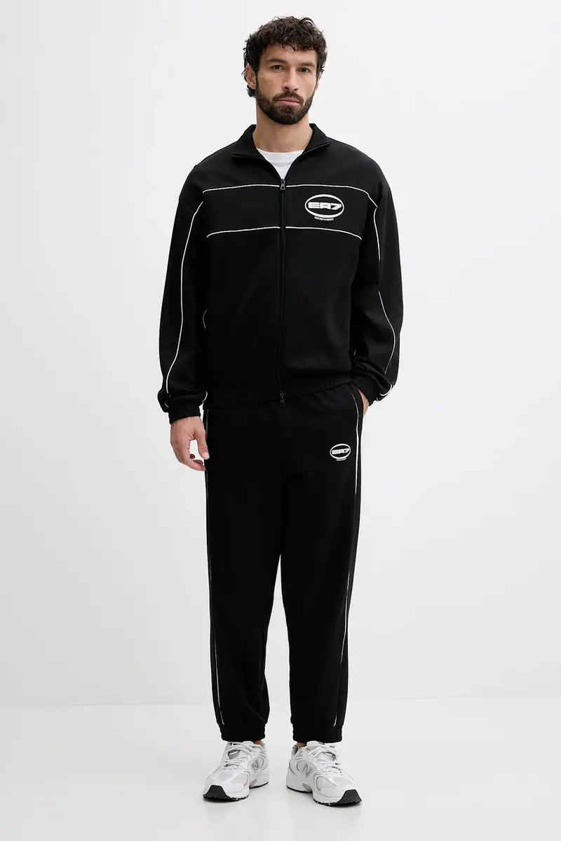 felpa uomo colore nero AF12660.7M000985 miniatura 2