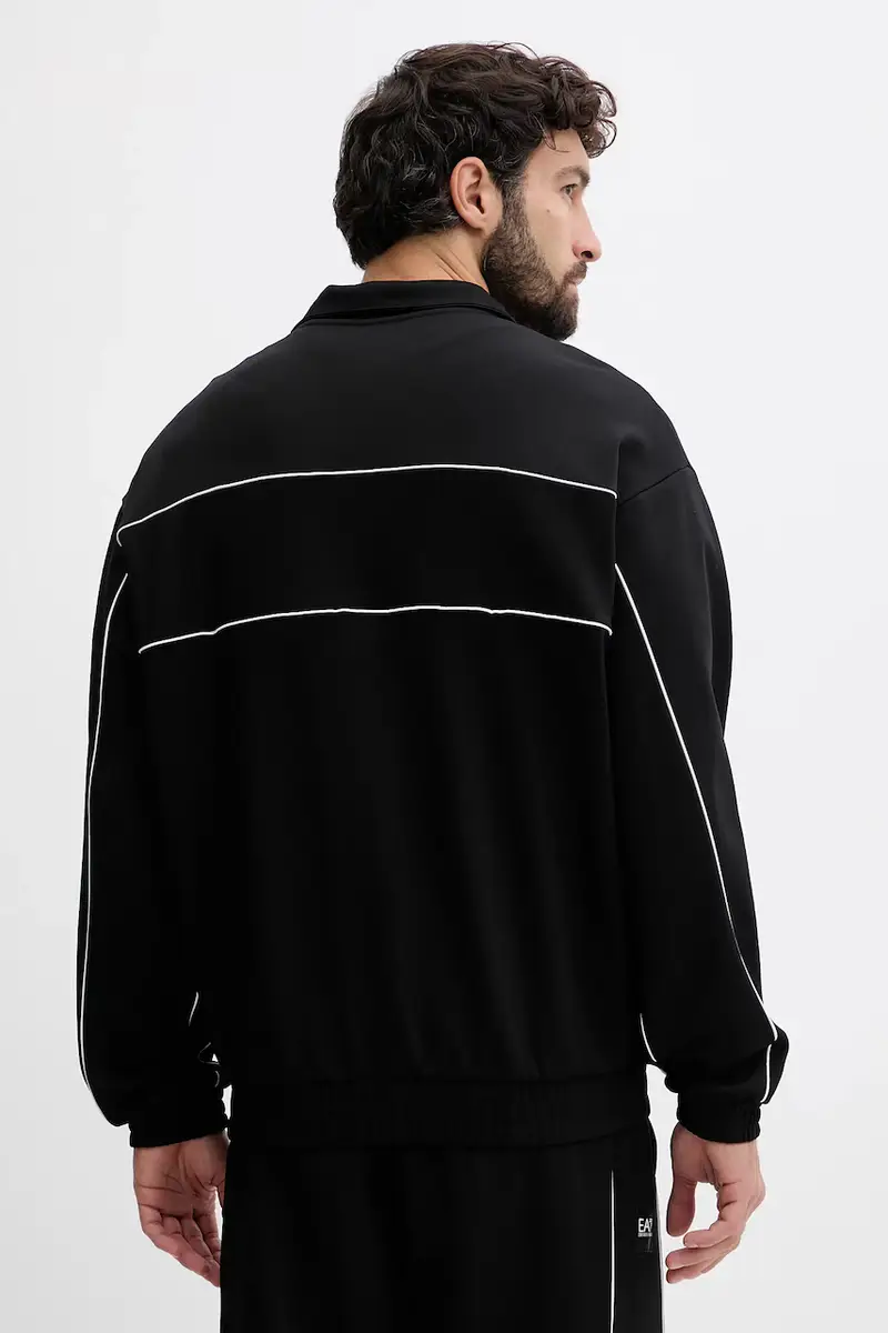 felpa uomo colore nero AF12660.7M000985 miniatura 3