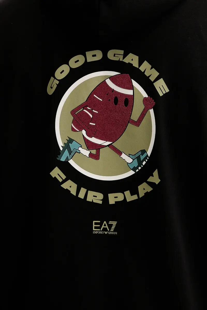 felpa uomo colore nero con cappuccio AF10443.7M000993 miniatura 5