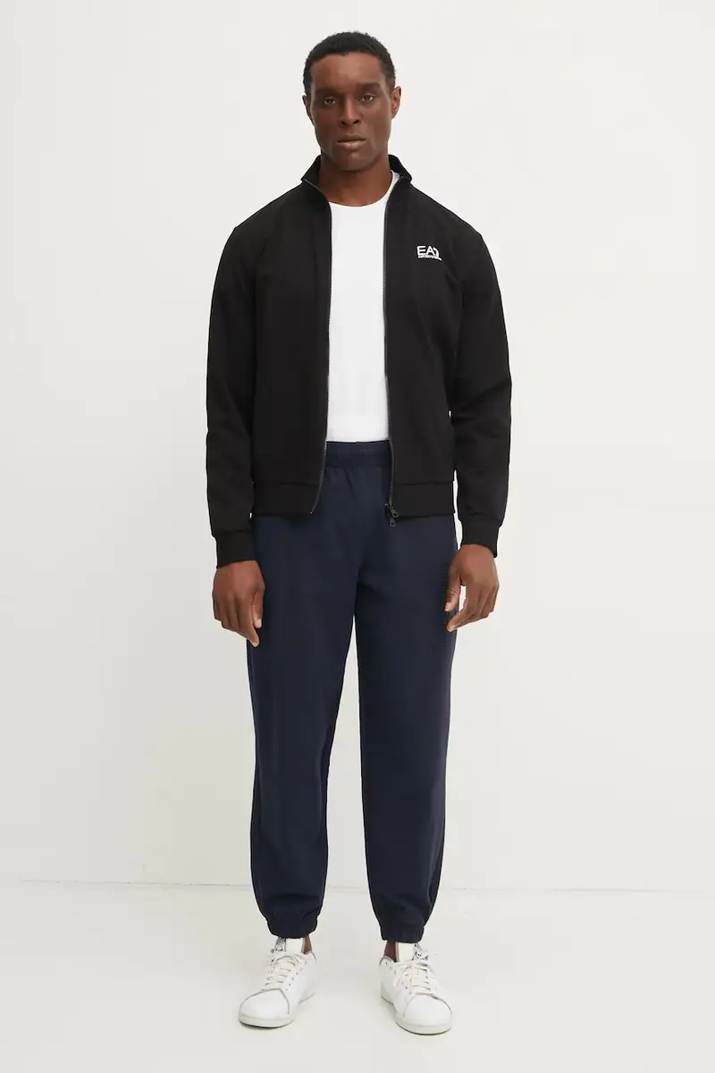 felpa uomo colore nero PJVRZ.8NPM31 miniatura 2