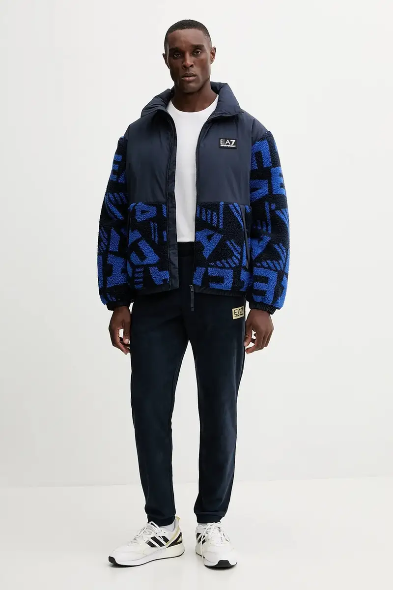 giacca colore blu AF16373.7M000720 miniatura 2