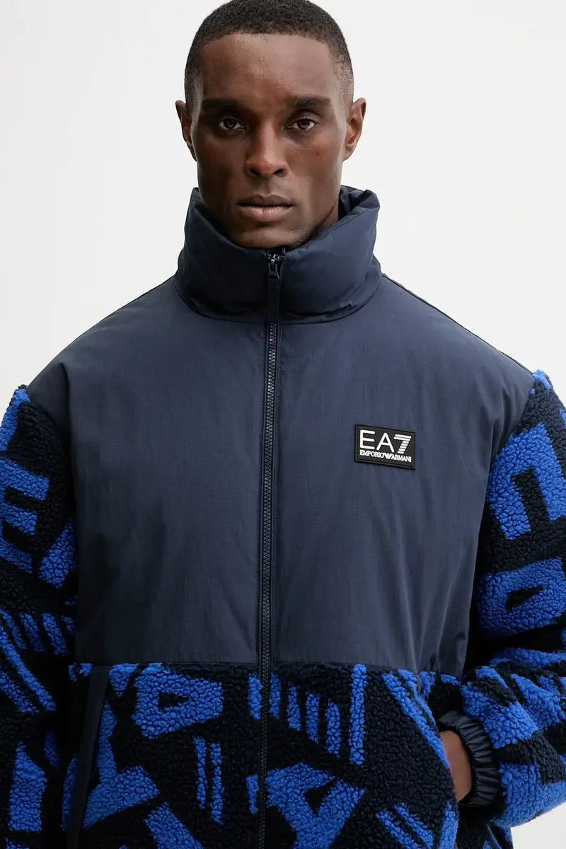 giacca colore blu AF16373.7M000720 miniatura 4