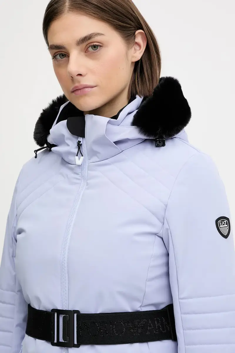 giacca da sci Blu miniatura 4