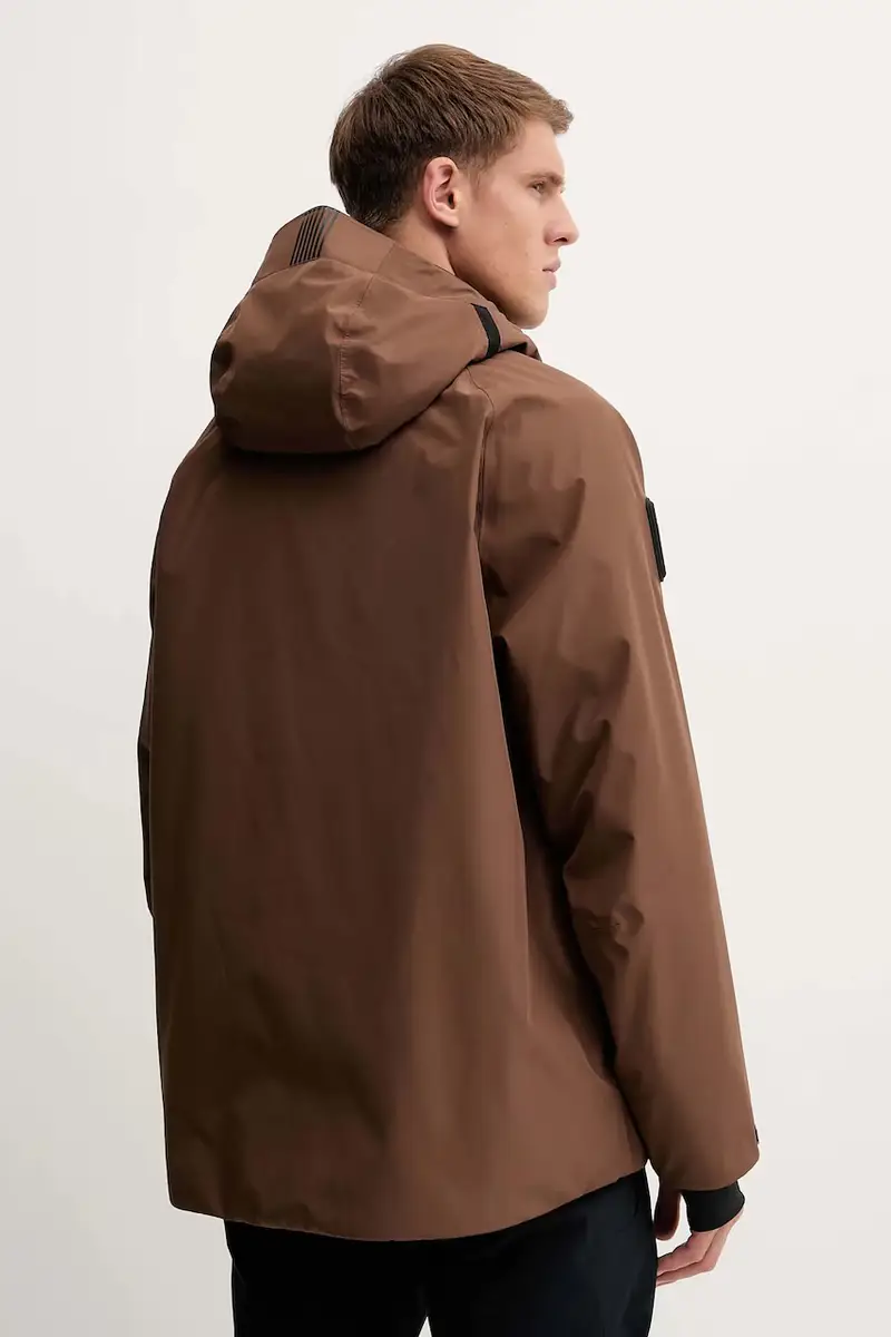 giacca da sci colore marrone AF15918.7M000464 miniatura 3