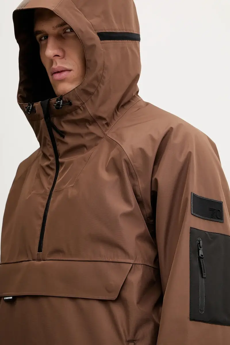 giacca da sci colore marrone AF15918.7M000464 miniatura 5