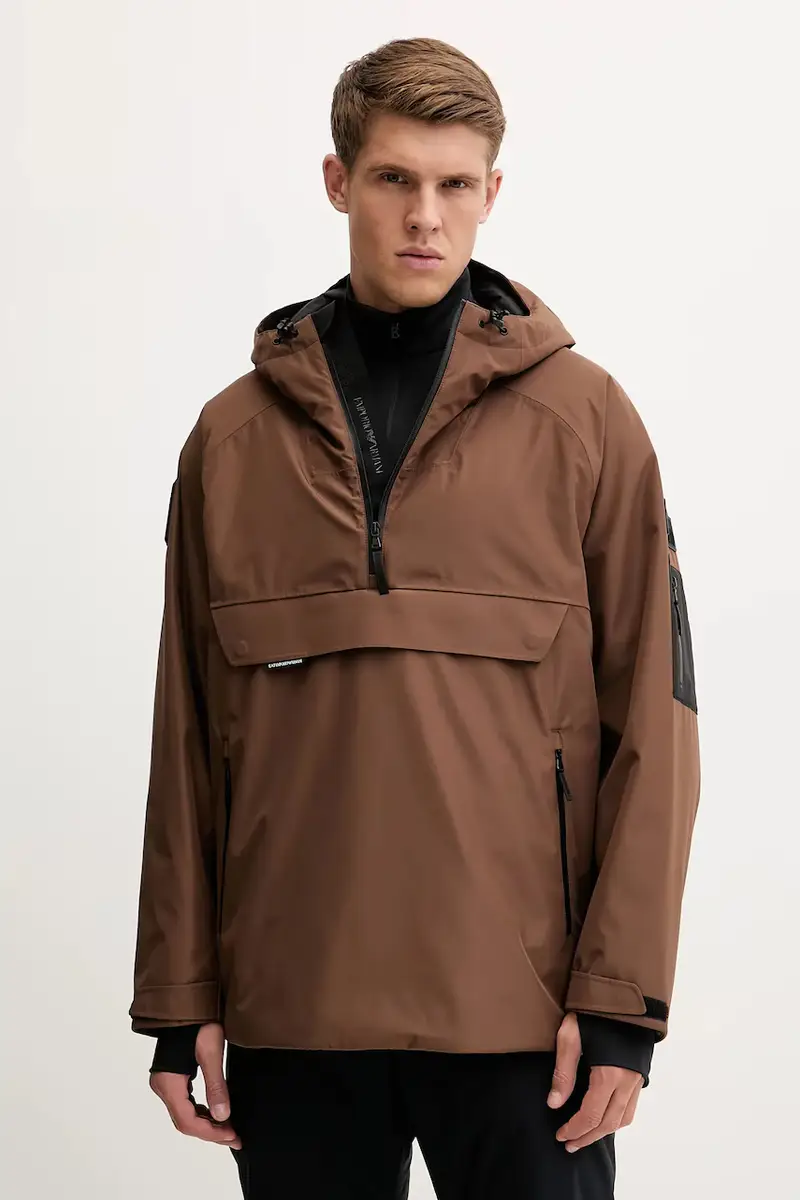 giacca da sci colore marrone AF15918.7M000464