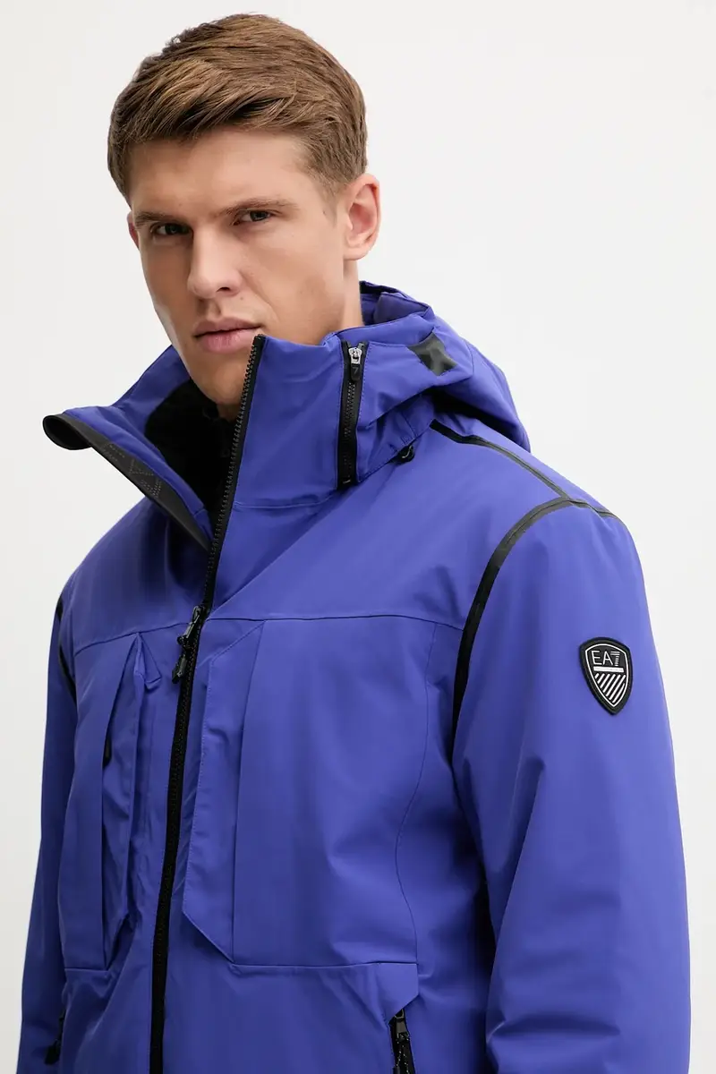 giacca da sci colore violetto AF13887.7M000450 miniatura 4