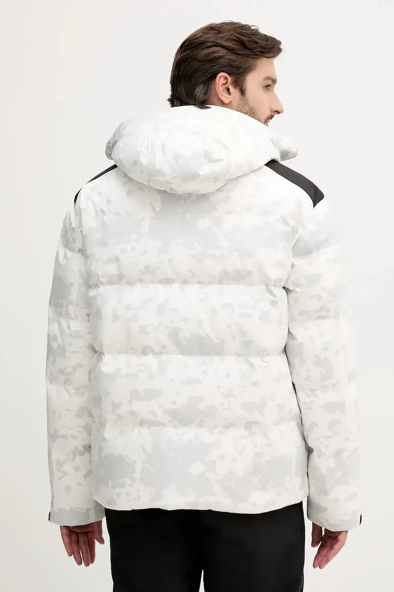 giacca da sci in piuma Bianco miniatura 3