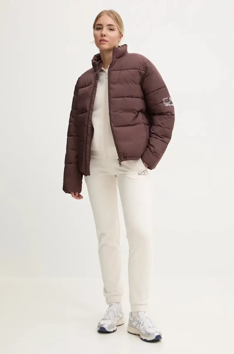 giacca donna colore marrone PNHXZ.6DUB02 miniatura 2