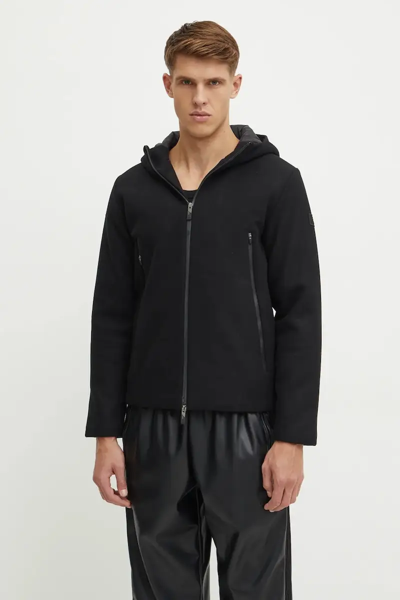 giacca in misto lana colore nero PNHLZ.6DPB66