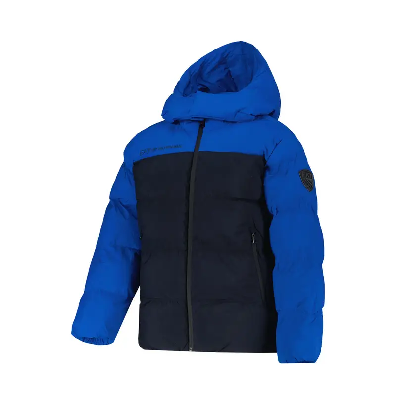 GIACCONE COLOUR BLOCK BAMBINO Blu