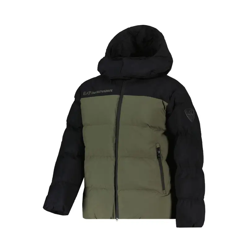 GIACCONE COLOUR BLOCK BAMBINO Nero