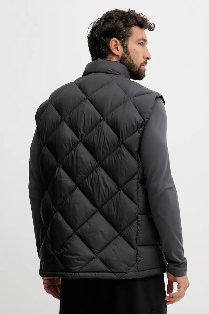 gilet in piuma colore nero AF15923.7M001002 miniatura 3