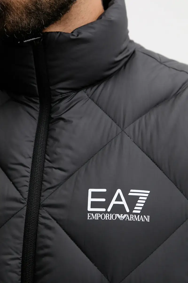 gilet in piuma colore nero AF15923.7M001002 miniatura 5