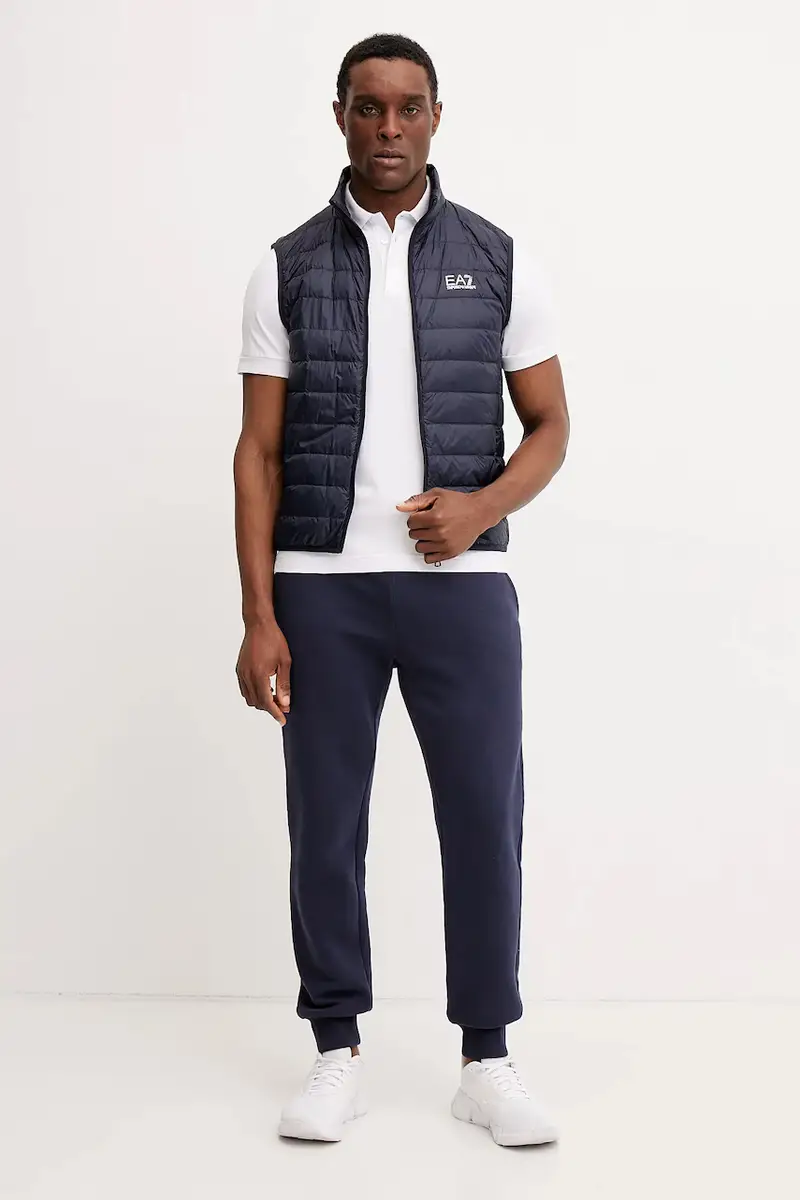 Ea7 Emporio Armani Gilet Uomo Blu 3591435 miniatura 2