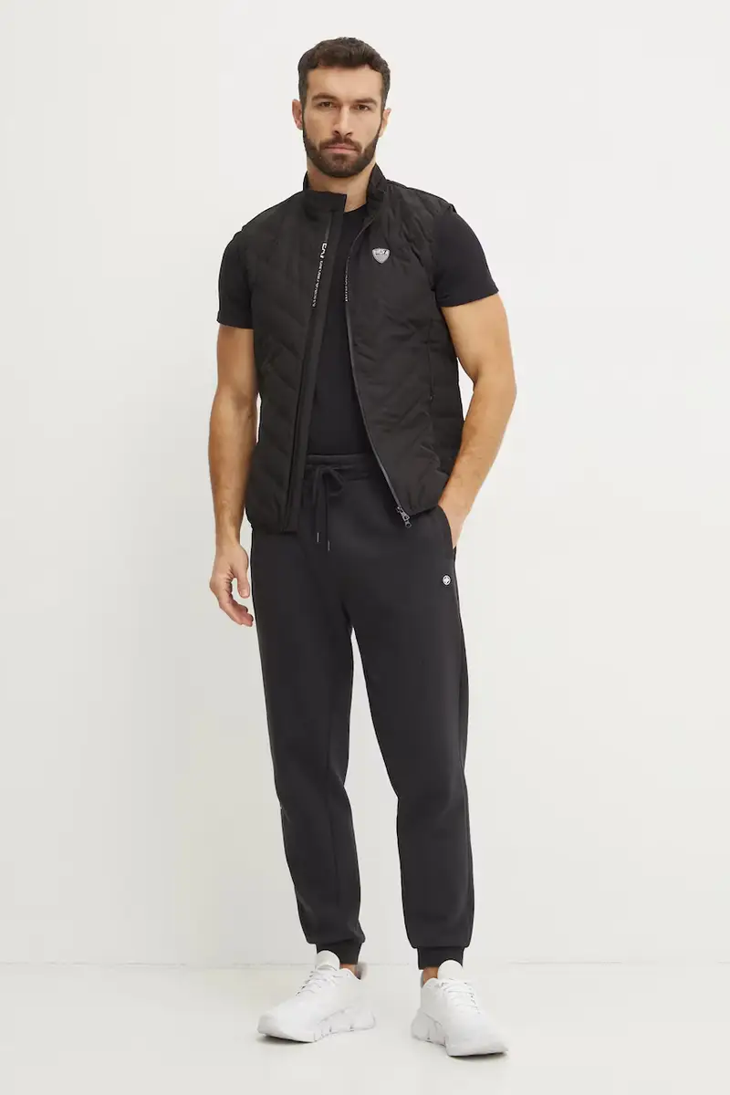 Ea7 Emporio Armani Gilet Uomo Nero 3426731 miniatura 2