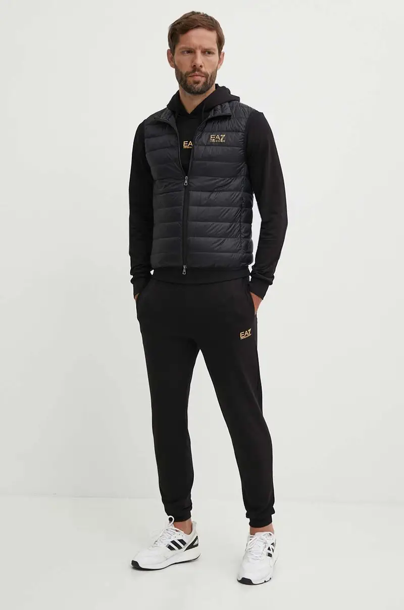Ea7 Emporio Armani Gilet Uomo Nero 3625397 miniatura 2