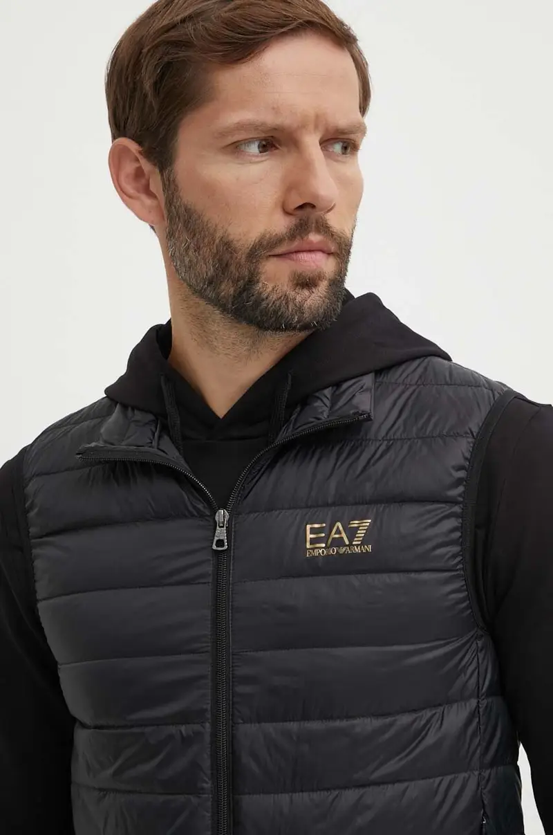 Ea7 Emporio Armani Gilet Uomo Nero 3625397 miniatura 4