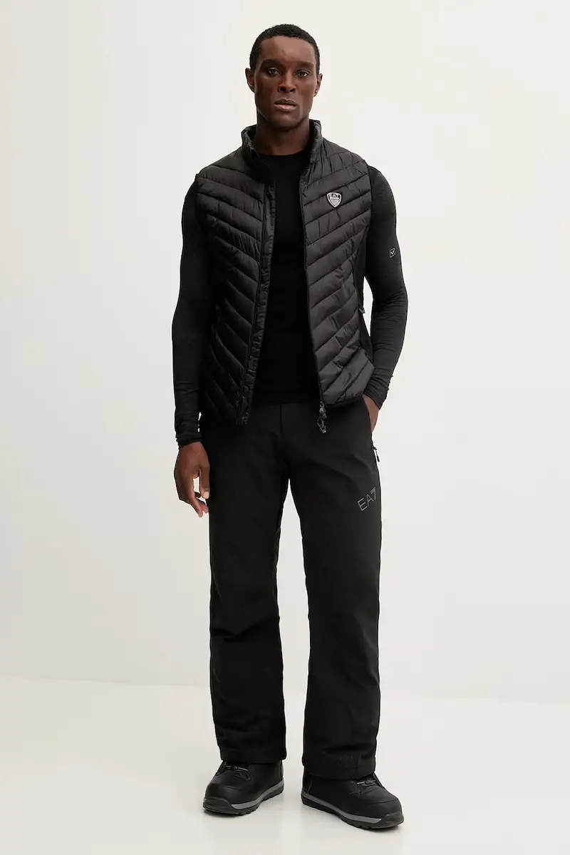 giubbotto da sport Nero miniatura 2