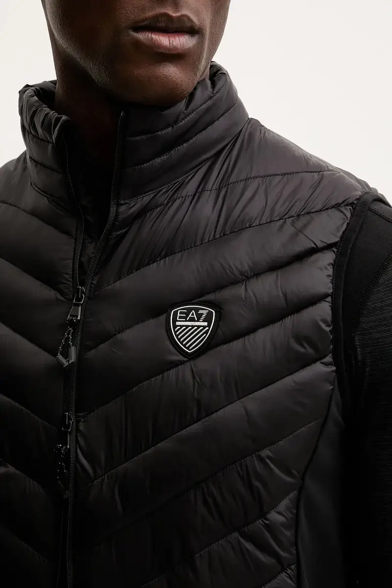 giubbotto da sport Nero miniatura 4