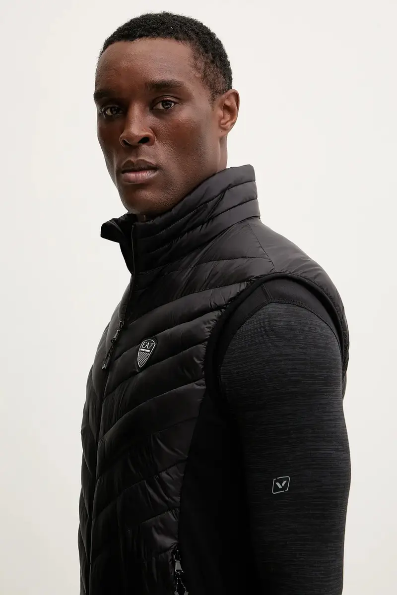 giubbotto da sport Nero miniatura 5