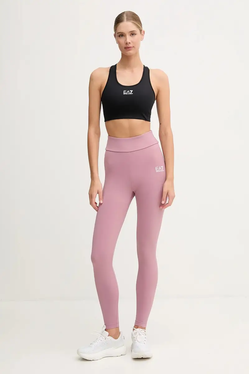 leggings da allenamento colore nero AF12625.7W000232 Rosa miniatura 2