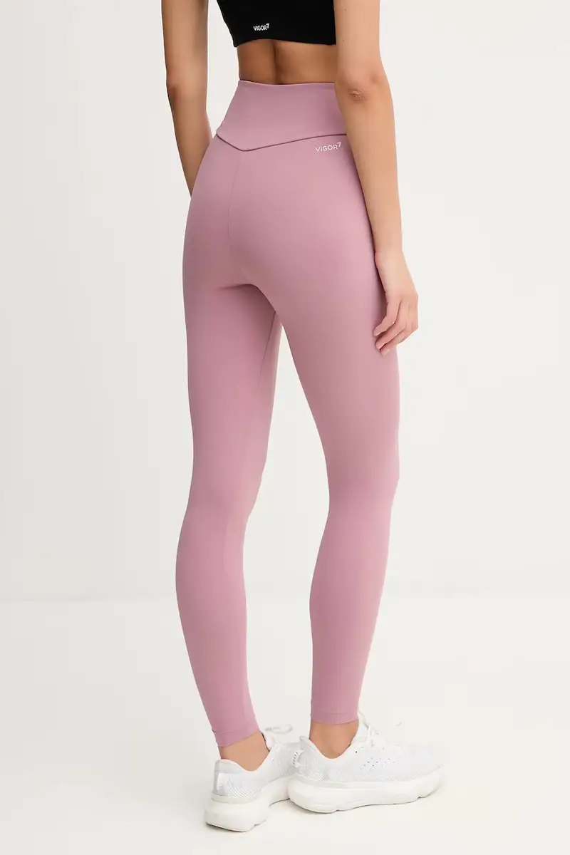 leggings da allenamento colore nero AF12625.7W000232 Rosa miniatura 3