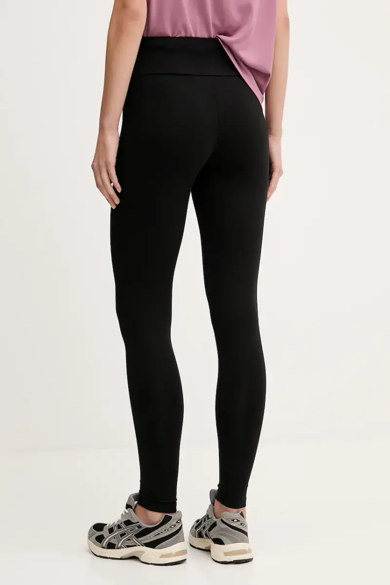 Ea7 Emporio Armani Leggings Donna Nero 3638383 miniatura 3