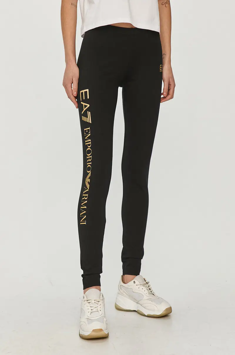 Ea7 Emporio Armani Leggings Donna Nero 2886615
