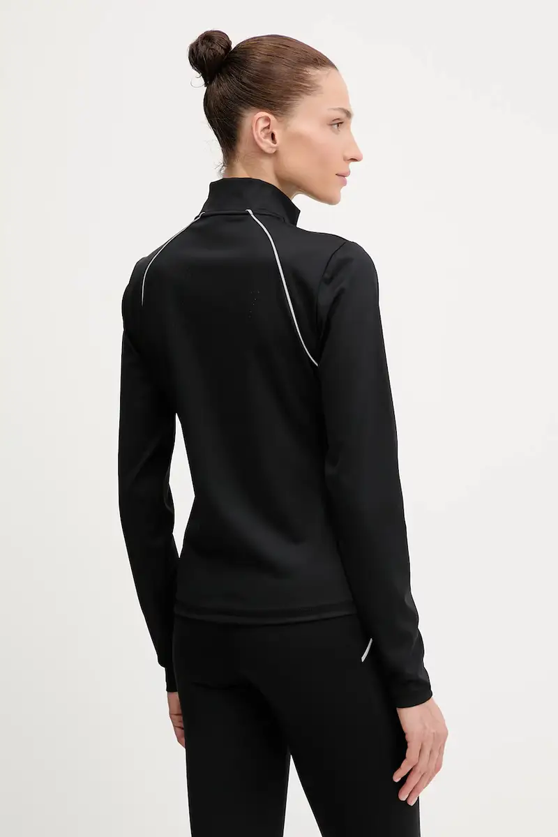 longsleeve trekking Nero miniatura 3