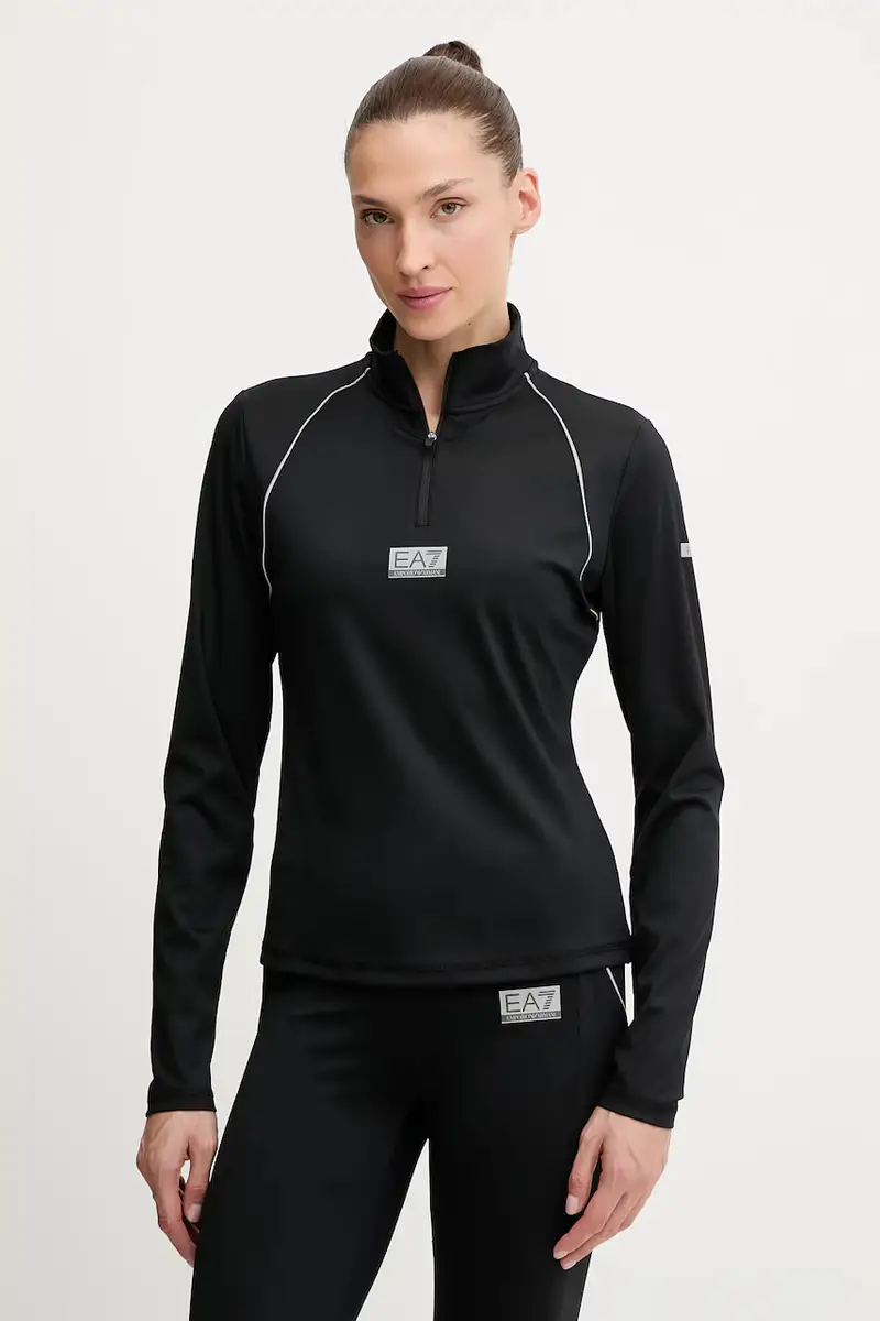 longsleeve trekking Nero