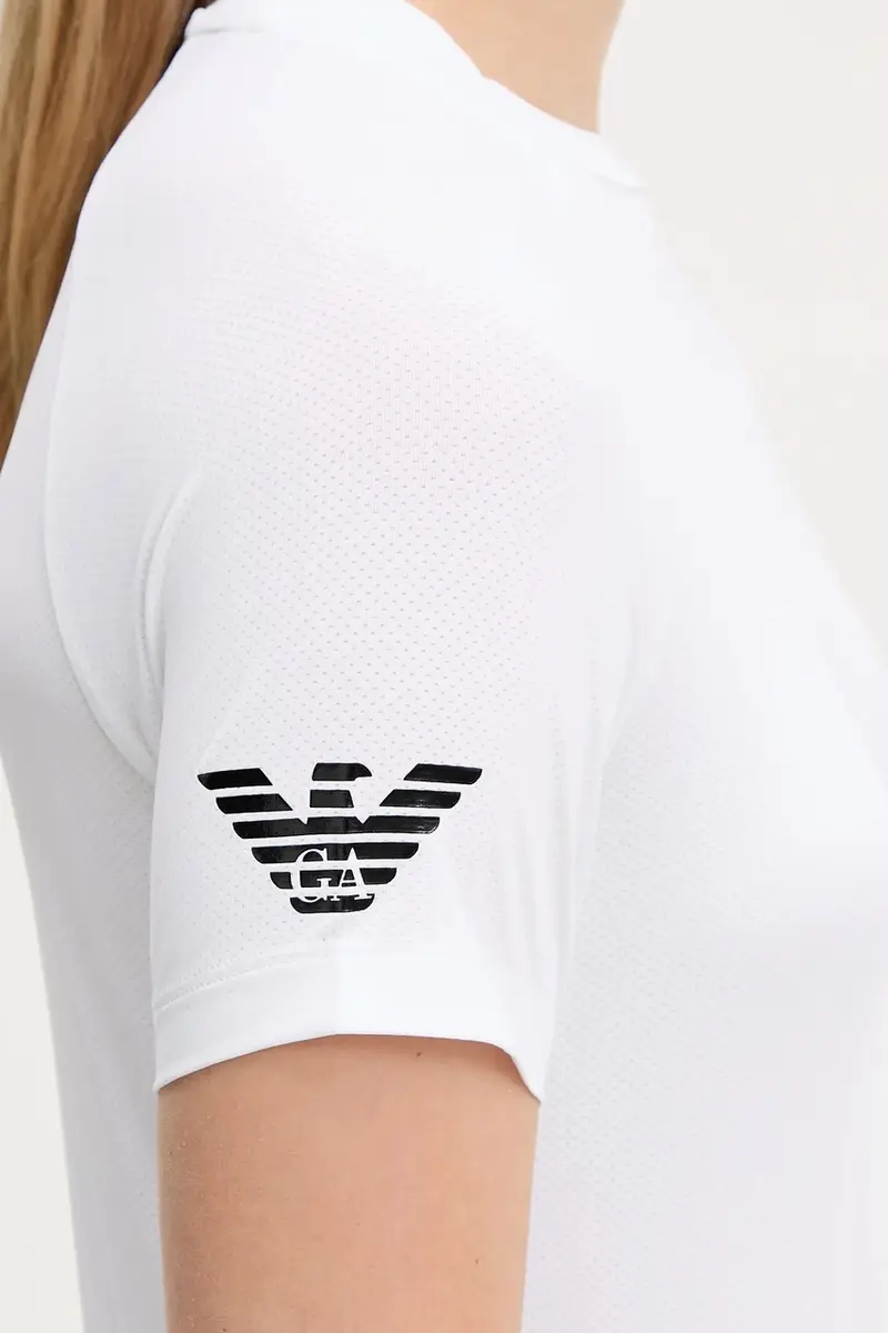 maglietta da allenamento donna colore bianco TJEMZ.8NTT70 miniatura 5