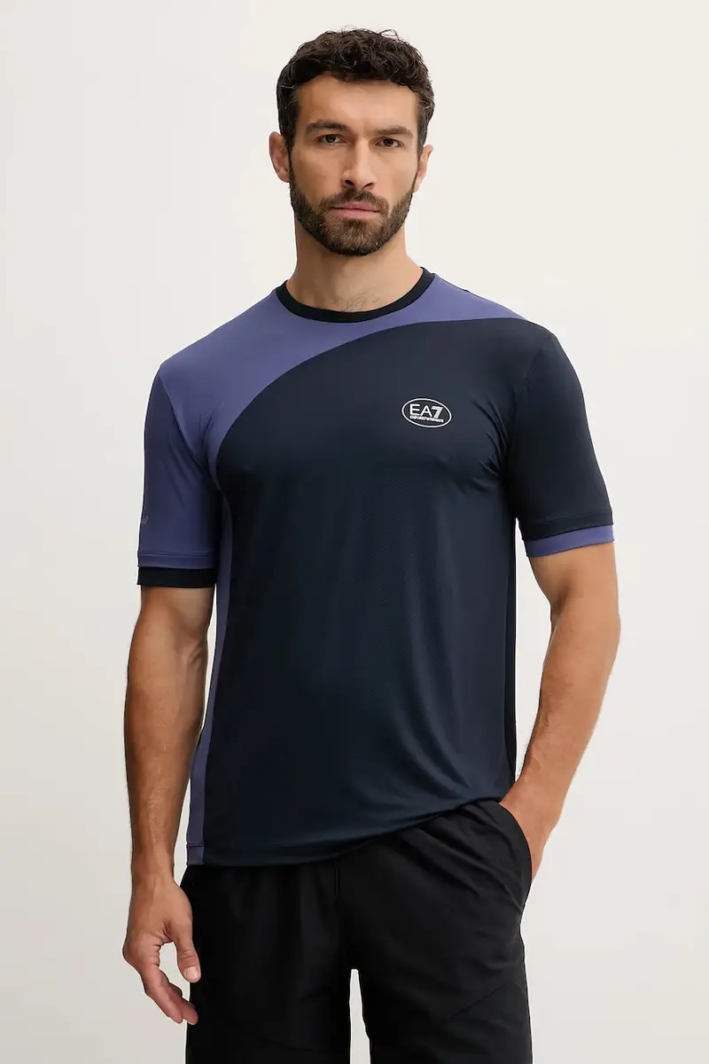 maglietta da allenamento uomo colore blu navy AF13689.7M000840