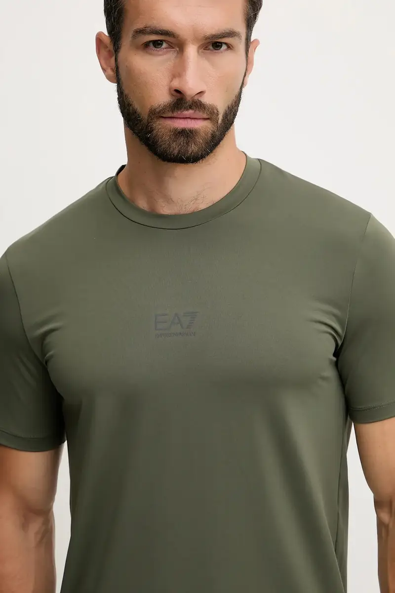 maglietta da allenamento uomo colore verde AF17770.7M000635 miniatura 4