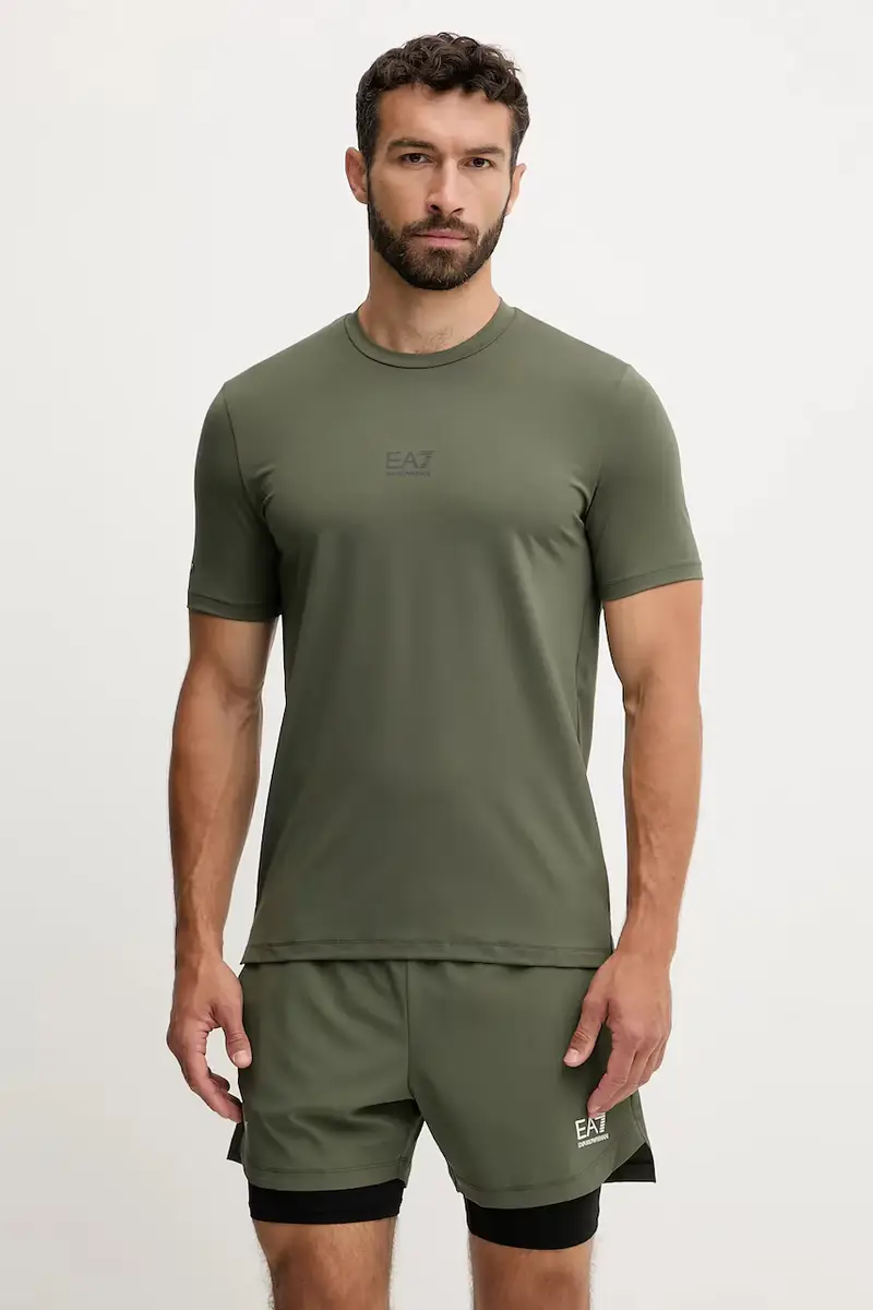 maglietta da allenamento uomo colore verde AF17770.7M000635