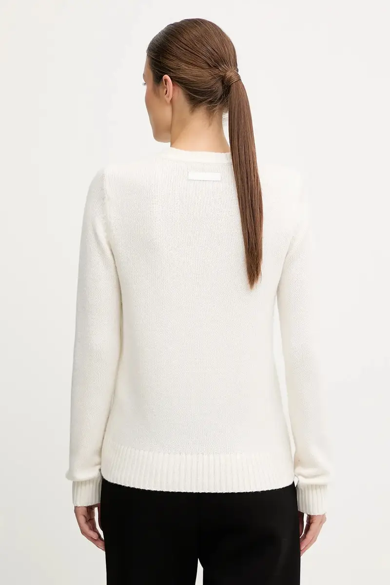 maglione con lana colore beige AF17652.7W000699 miniatura 3