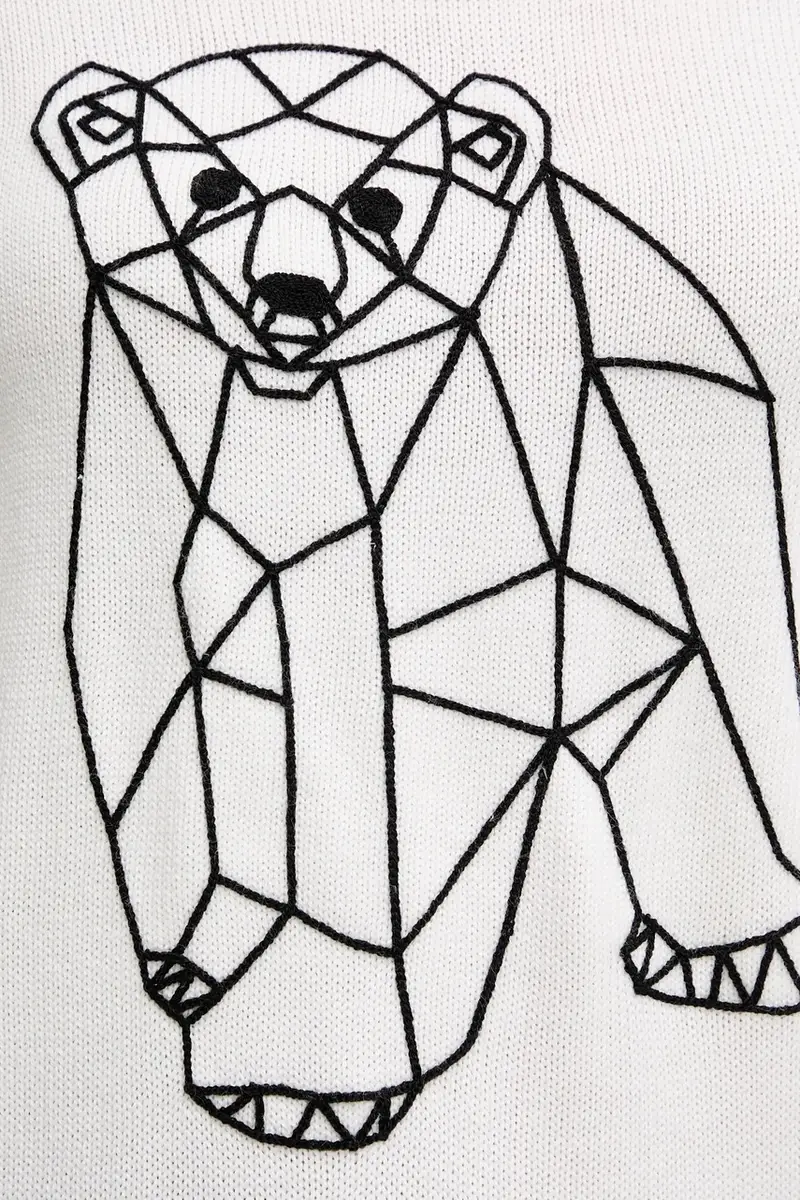 maglione donna colore beige AF17574.7W000700 miniatura 5