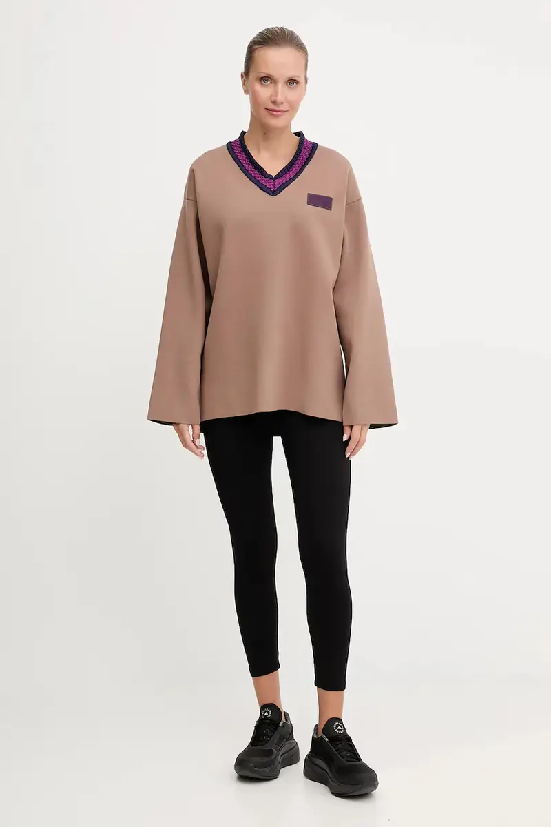 maglione donna colore beige AF18425.7X000388 miniatura 2