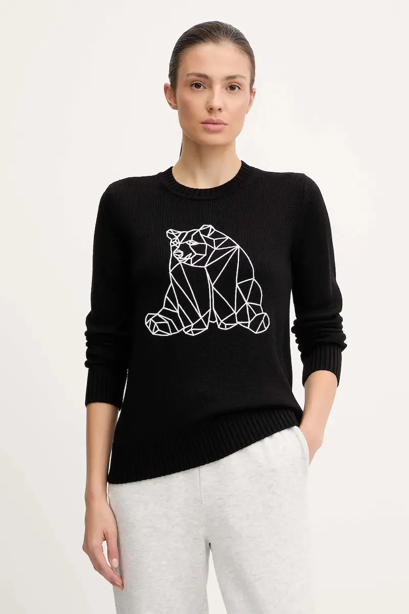 maglione donna colore nero AF17574.7W000700 miniatura 2