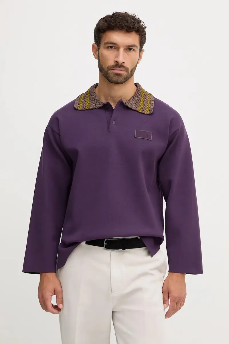 maglione uomo colore violetto AF18425.7X000387