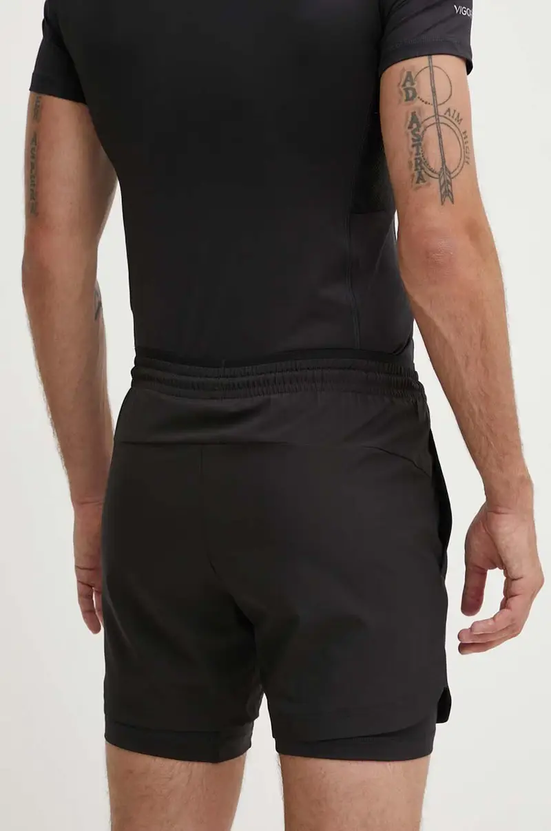 pantaloncini da allenamento colore nero PNBXZ.8NPS09 miniatura 3