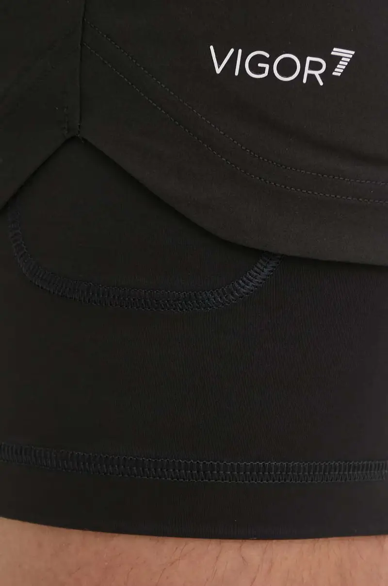 pantaloncini da allenamento colore nero PNBXZ.8NPS09 miniatura 4