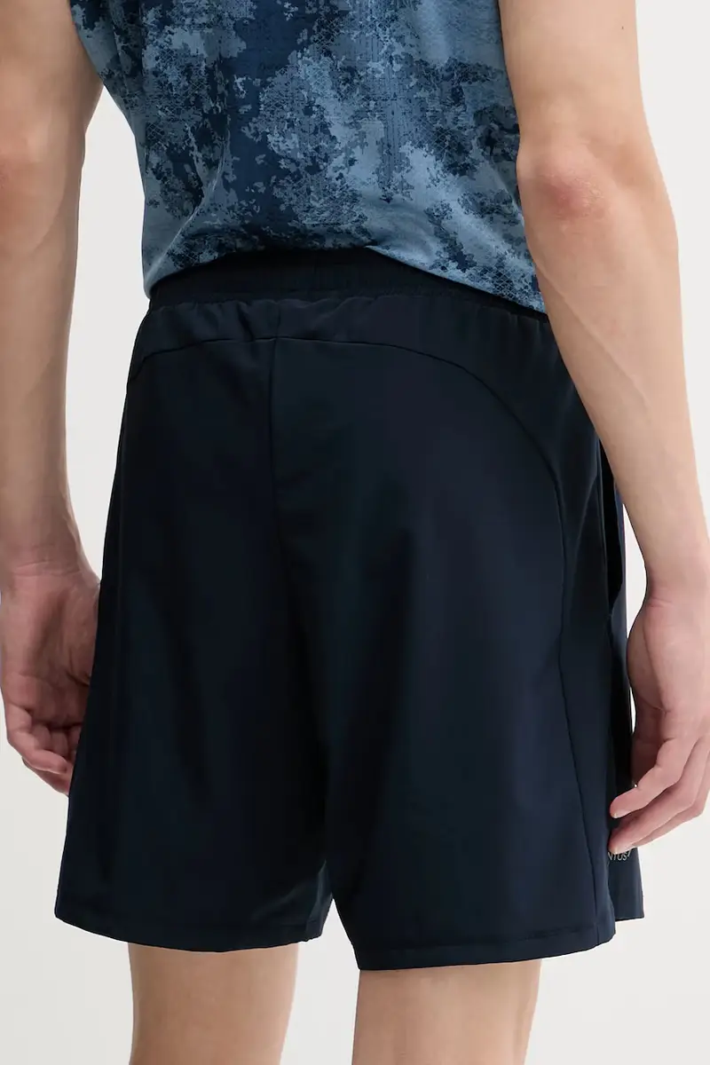 pantaloncini da allenamento uomo colore blu navy AF17683.7M000835 miniatura 3