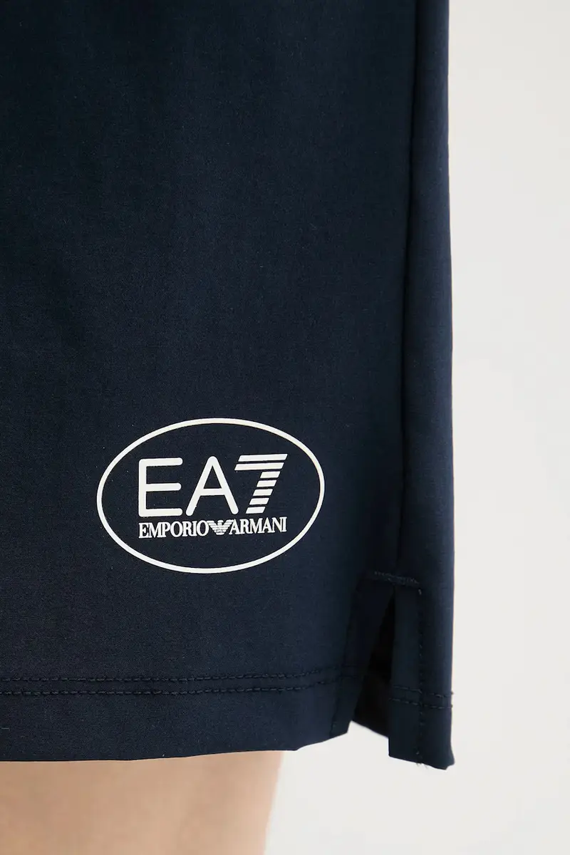 pantaloncini da allenamento uomo colore blu navy AF17683.7M000835 miniatura 4