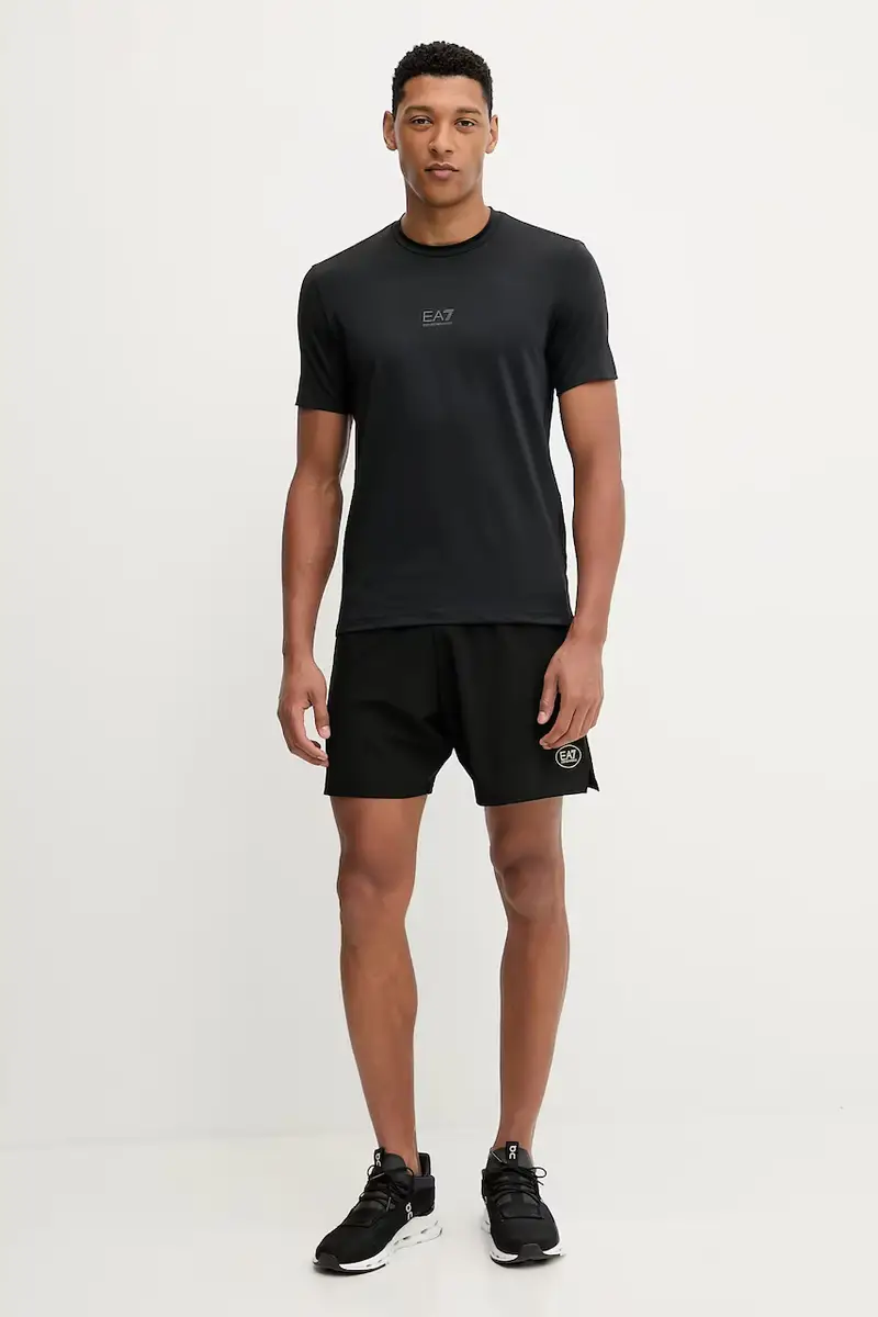 pantaloncini da allenamento uomo colore nero AF17683.7M000835 miniatura 2